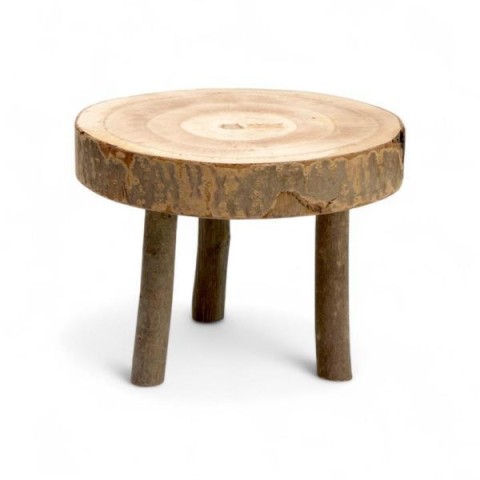 ALZATINA LEGNO D25XH7 NATURALE